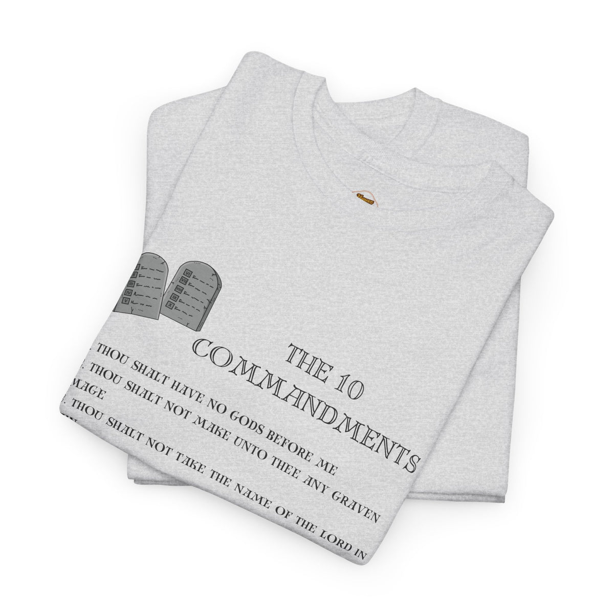 10 Commandments T-Shirt - Black