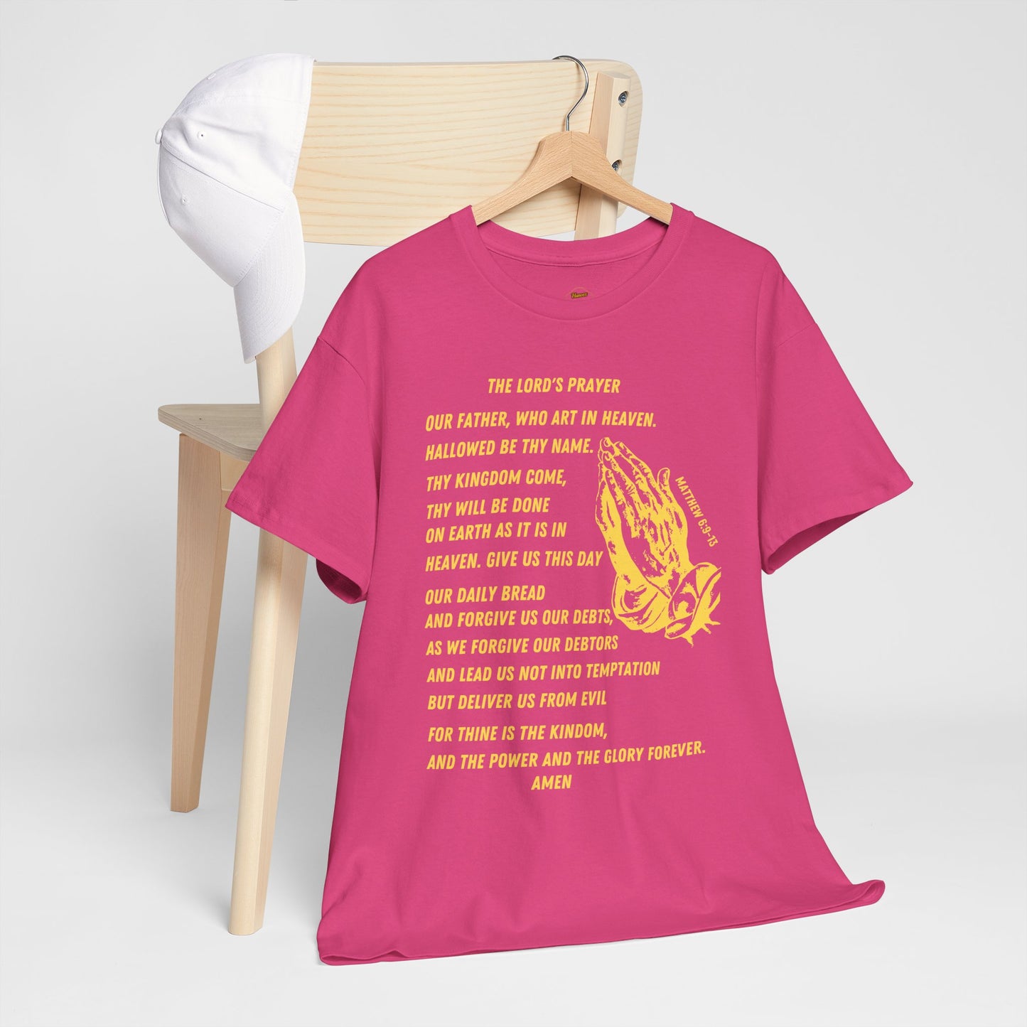 The Lord's Prayer T-Shirt - Gold
