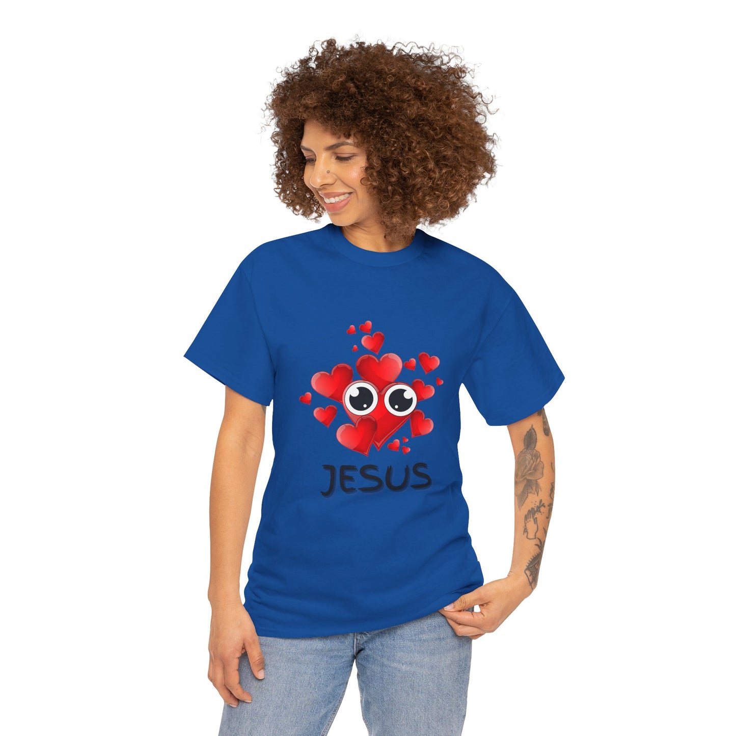 Eye Love Jesus Tee - Black