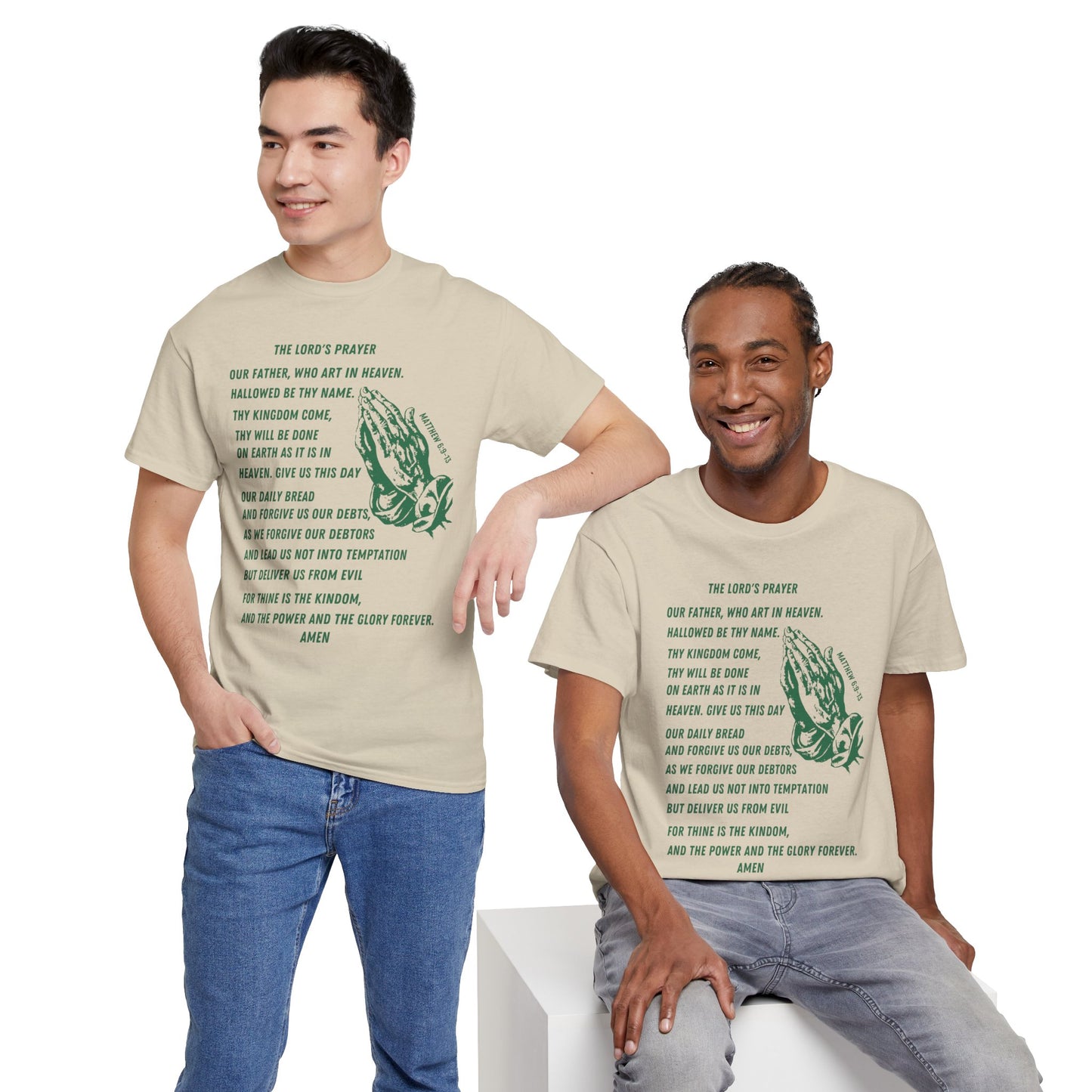 The Lord's Prayer T-Shirt - Green