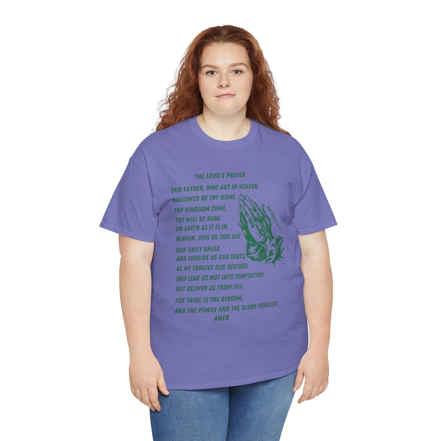 The Lord's Prayer T-Shirt - Green