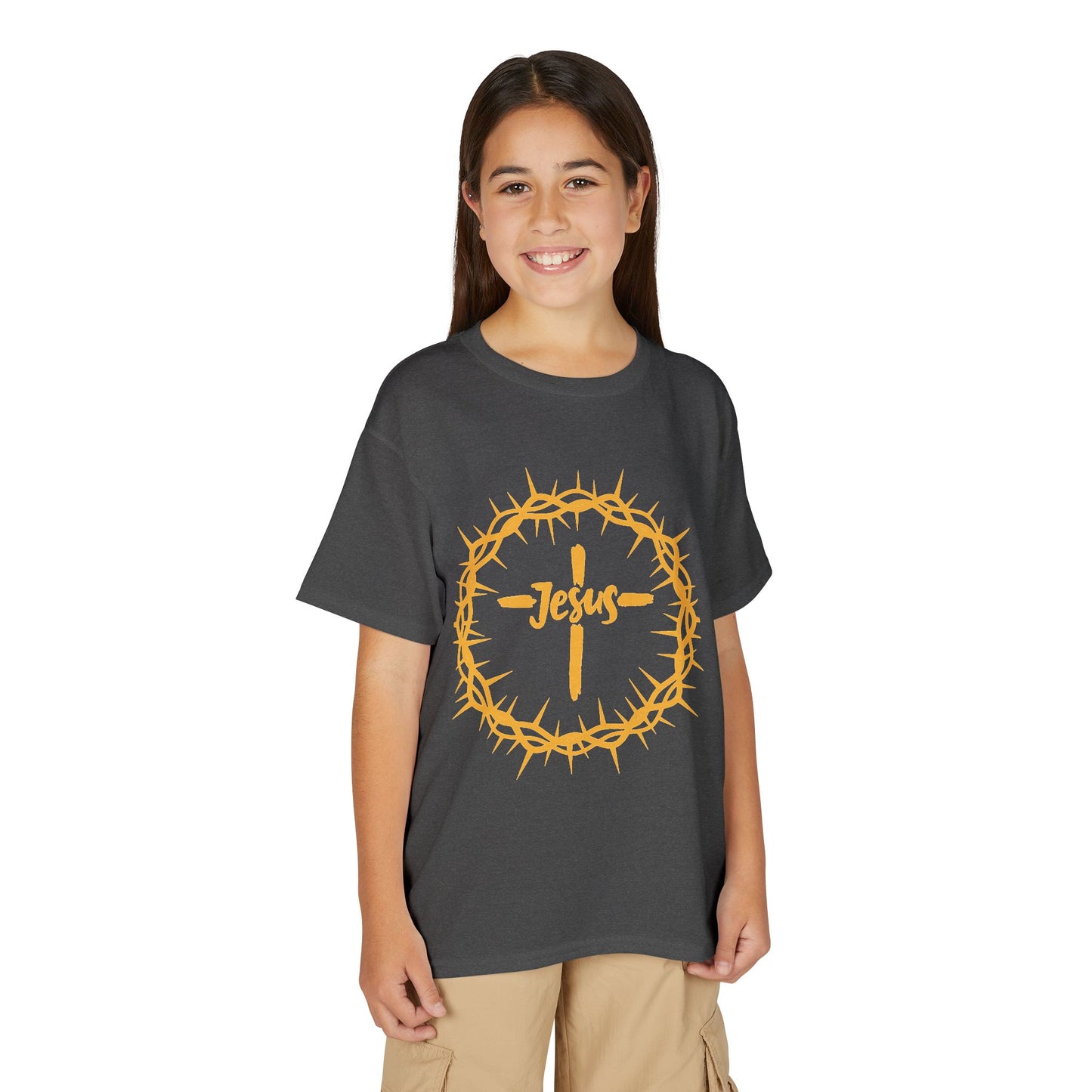 Jesus Crown of Thorns Youth T-shirt