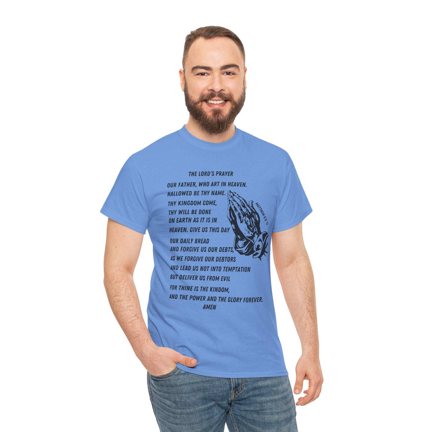The Lord's Prayer T‑Shirt - Black