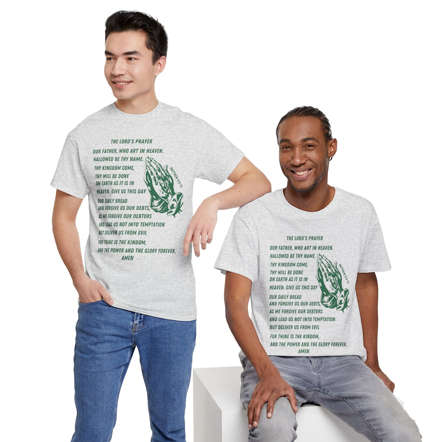 The Lord's Prayer T-Shirt - Green