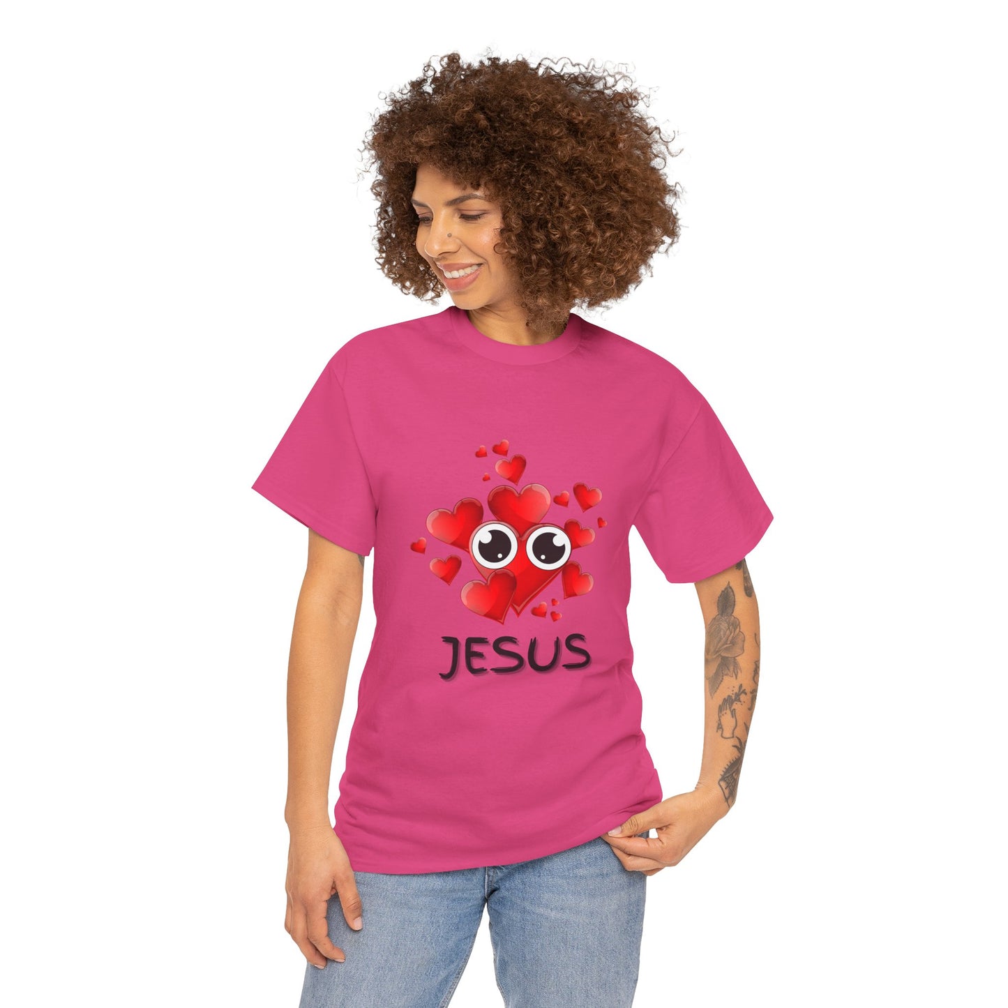 Eye Love Jesus Tee - Black