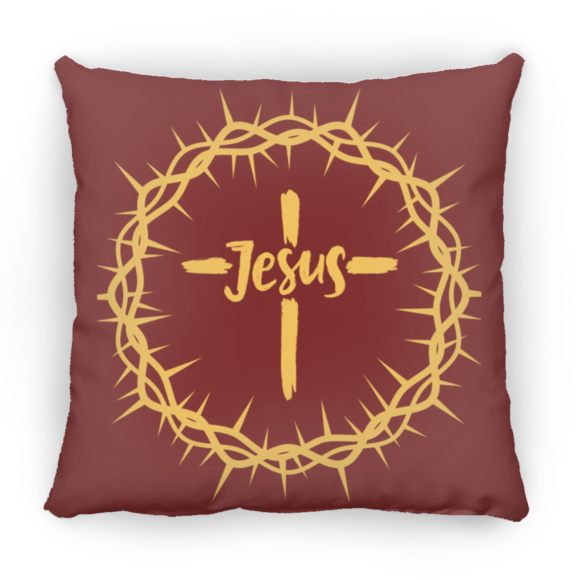 Jesus Crown Pillow