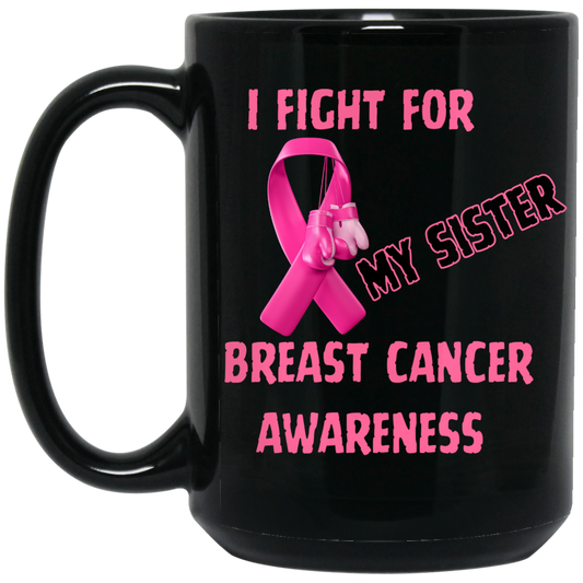 I Fight For Black 15oz Mug