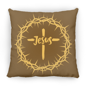 Jesus Crown Pillow