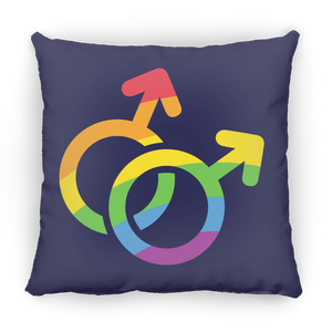 Male Pride Square Pillow
