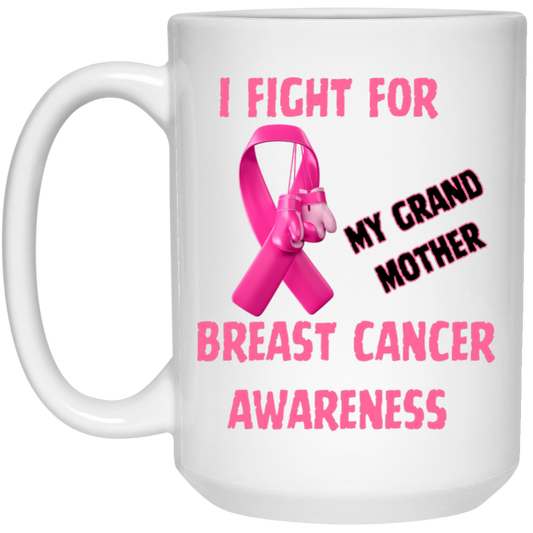 I Fight For White 15oz Mug