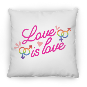 Love is Love Square Pillow