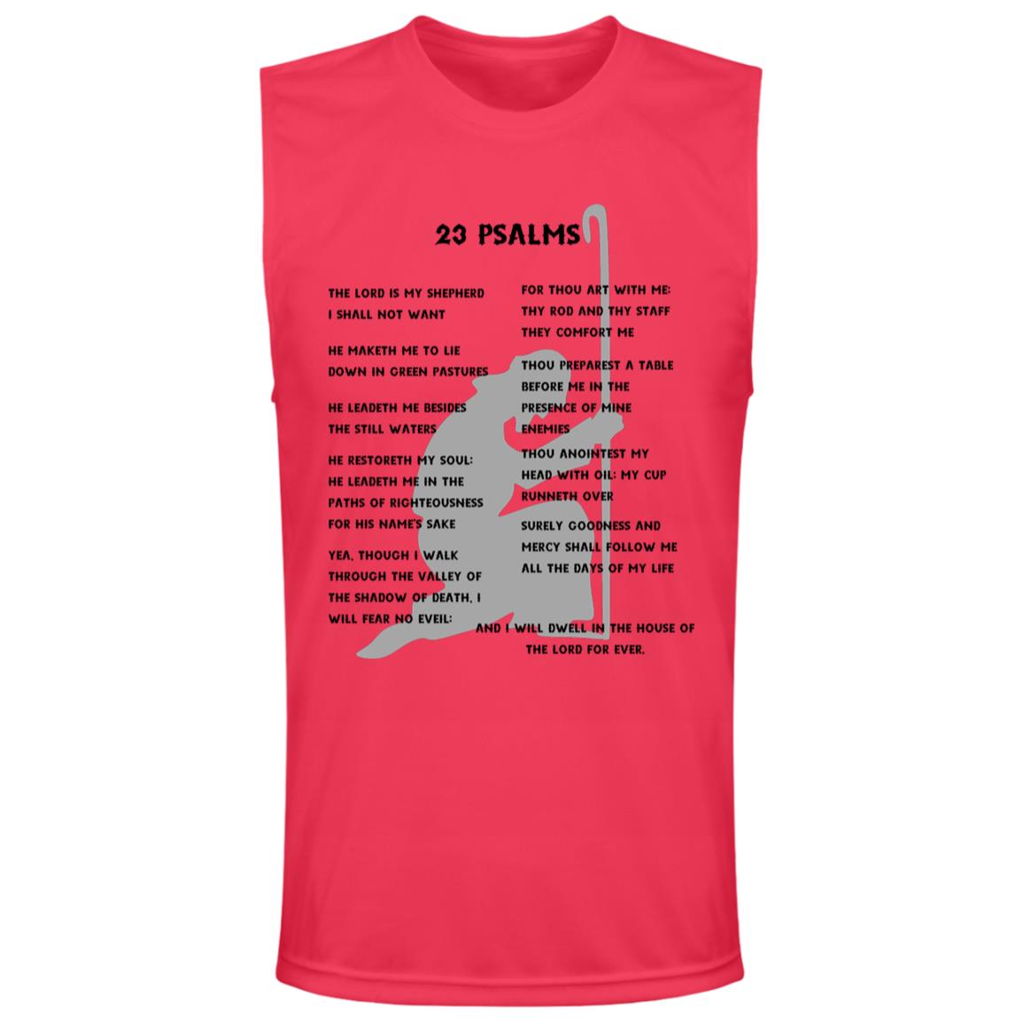 23 Psalms Sleeveless Shirt - Black