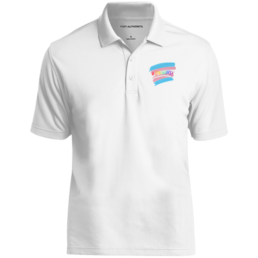 Transgender Love Wins Short Sleeve Polo