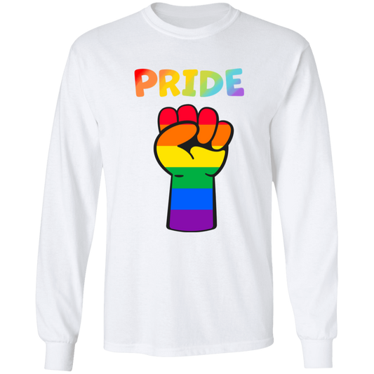 Rainbow Pride Fist Long Sleeve Shirt