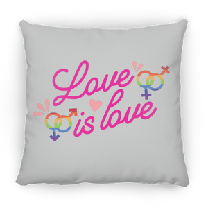 Love is Love Square Pillow