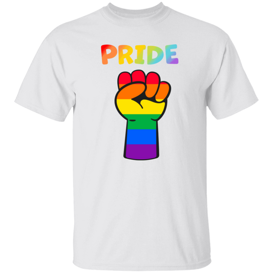 Rainbow Pride Fist Short Sleeve Shirt