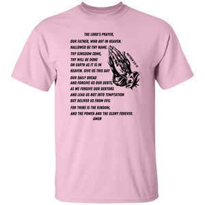 Lord's Prayer Short Sleeve Shirt - Black