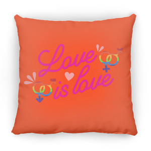 Love is Love Square Pillow