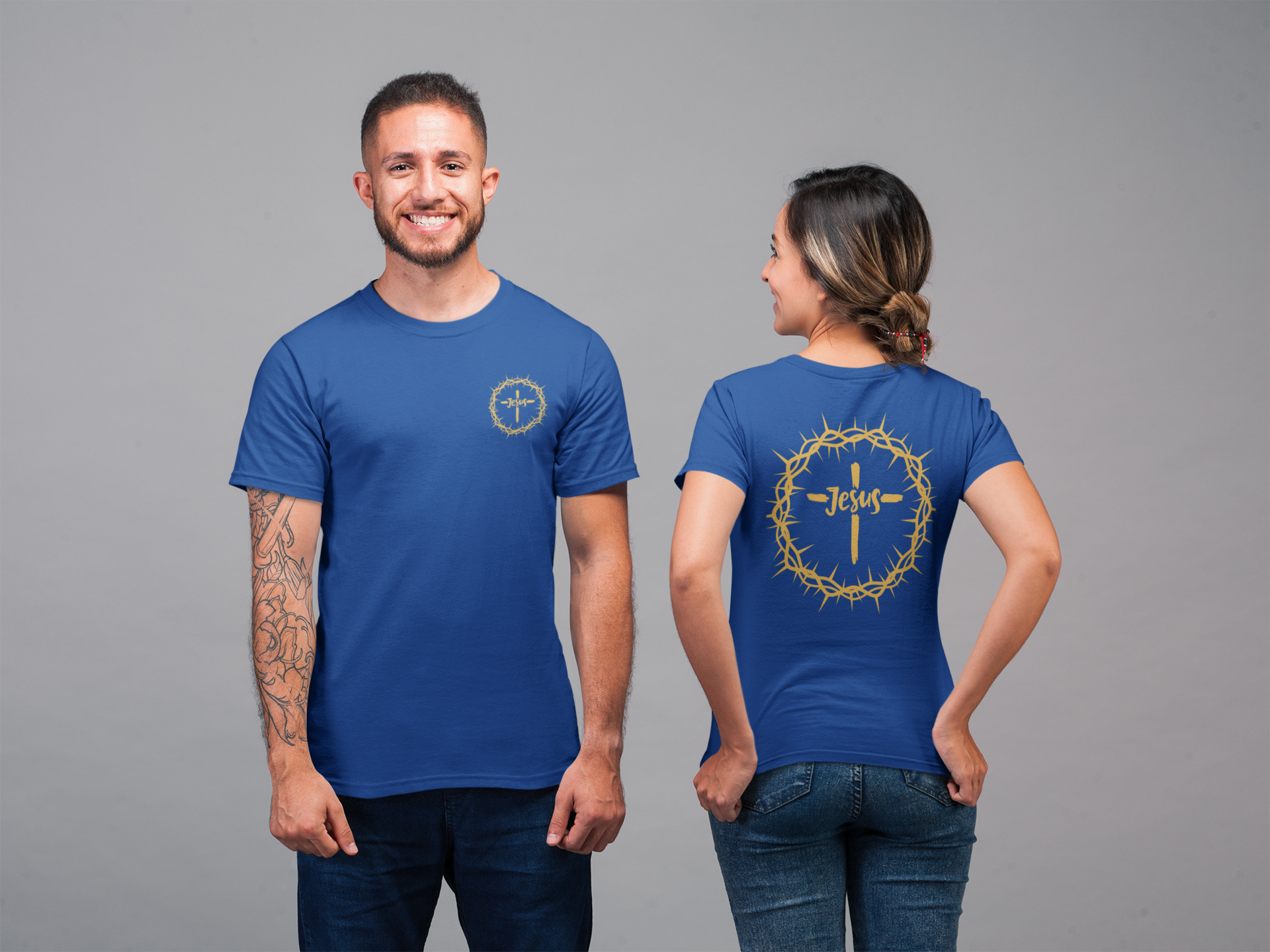 Jesus Crown Short Sleeve T-Shirt