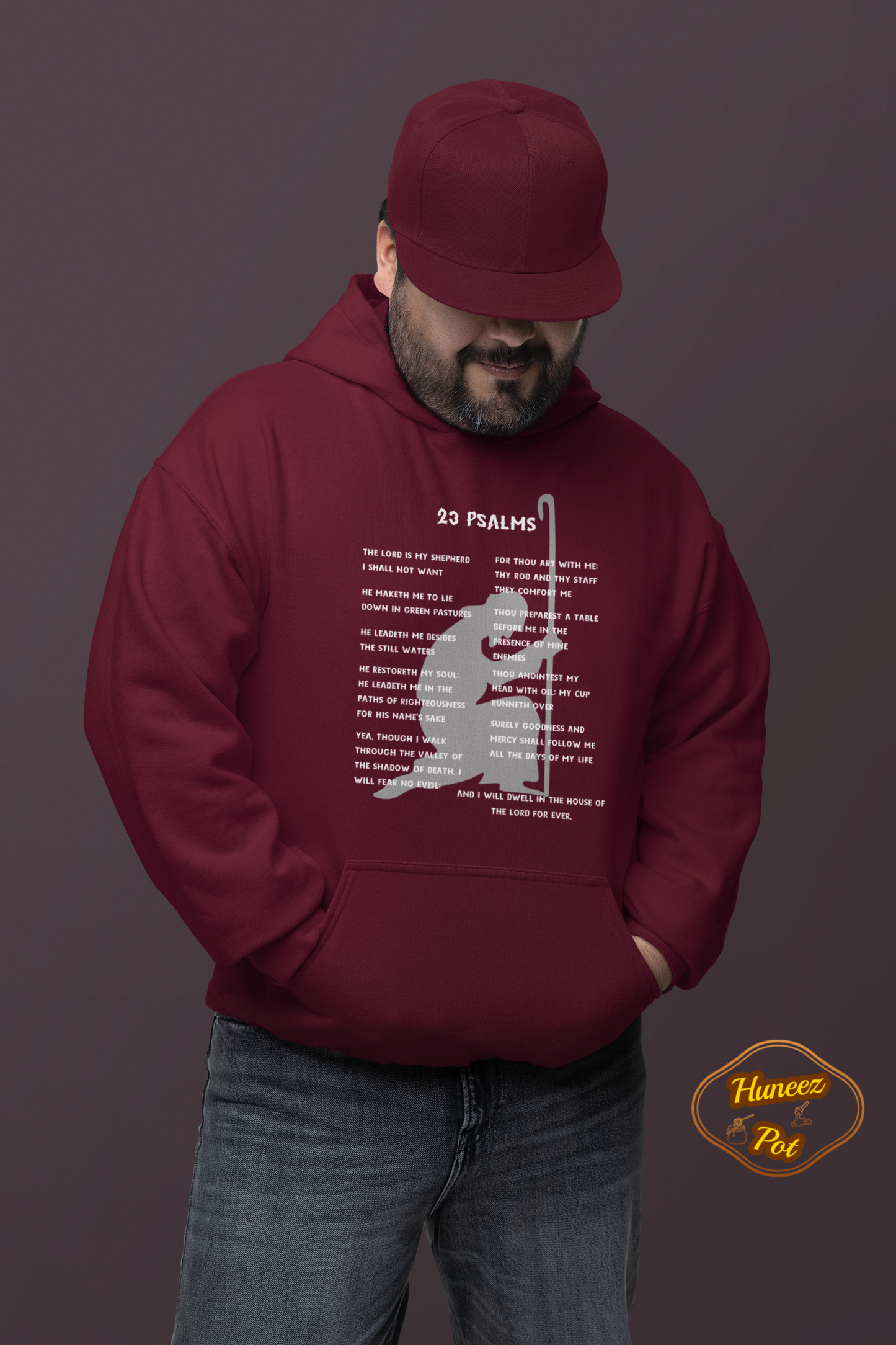 23 Psalms Hoodie - White