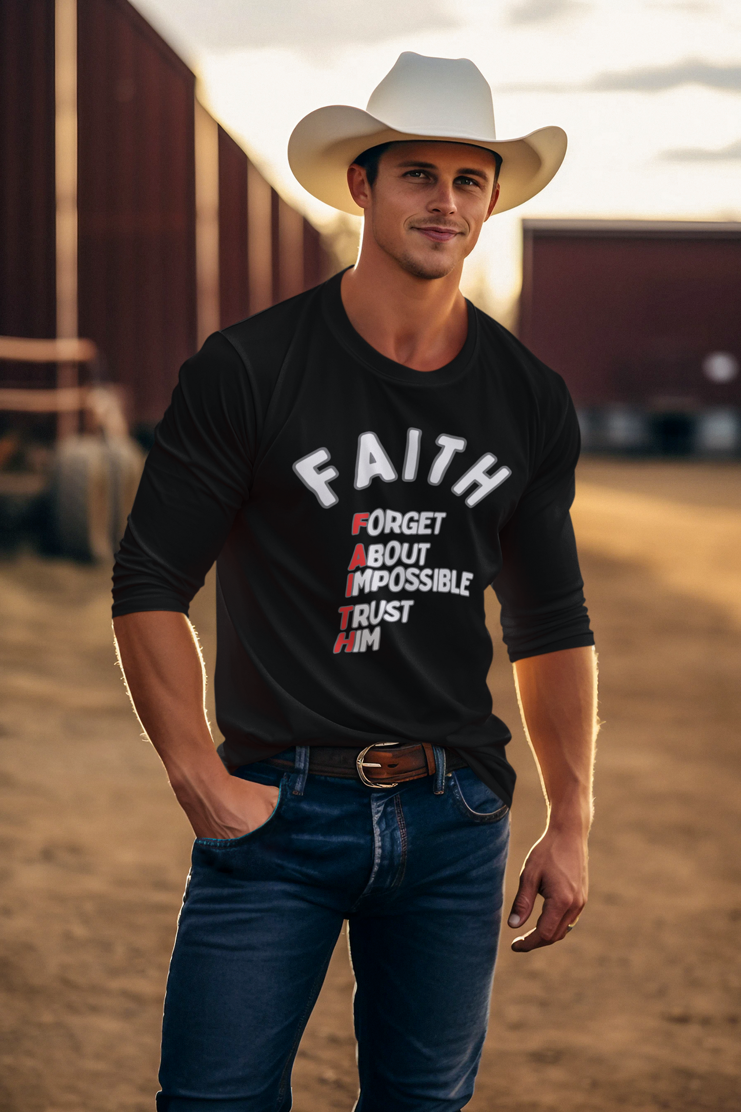FAITH Long Sleeve Shirt