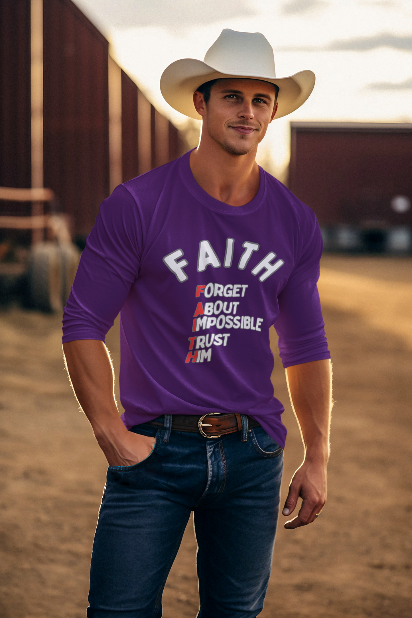 FAITH Long Sleeve Shirt