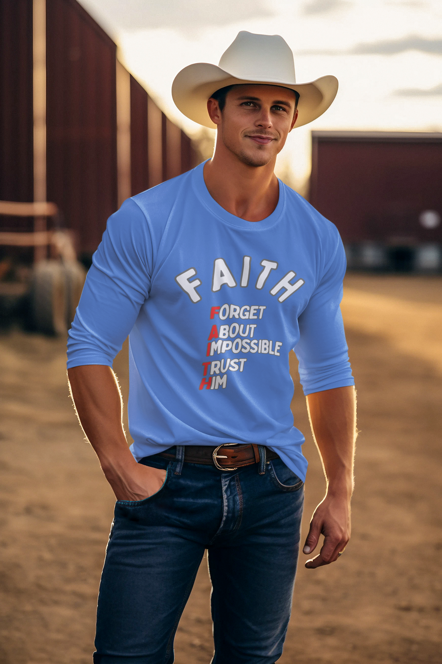 FAITH Long Sleeve Shirt