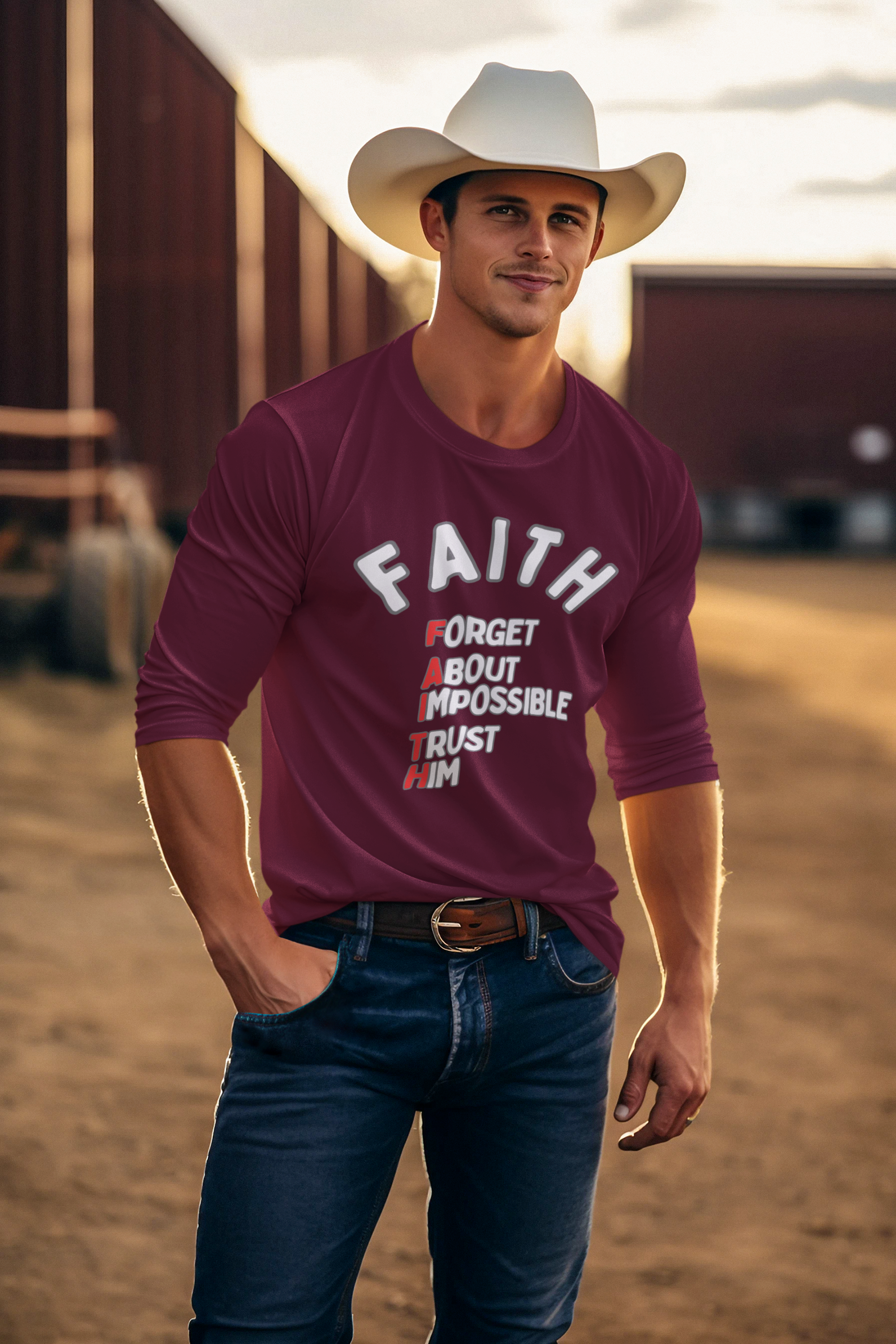FAITH Long Sleeve Shirt