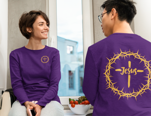 Jesus Crown Long Sleeve T-Shirt