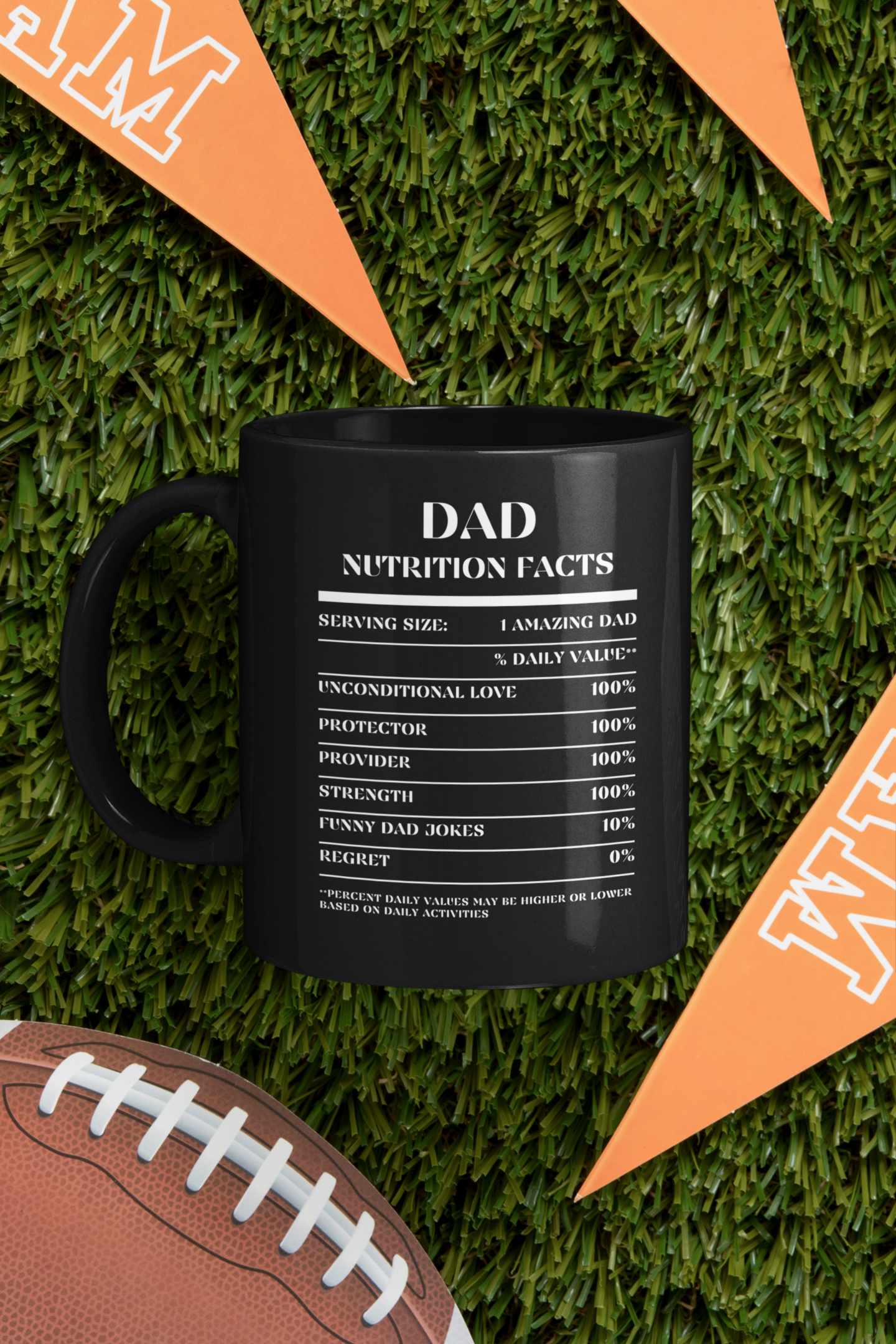 Nutrition Facts Mug - Dad