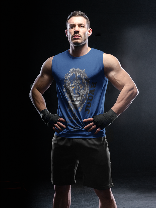 Judah I Can Do Sleeveless Shirt - Black