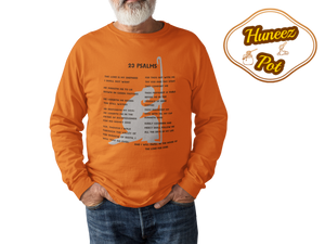 23 Psalms Long Sleeve Shirt - Black