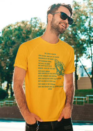 Lord's Prayer Short Sleeve T-shirt Green