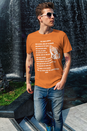 Lord's Prayer Short Sleeve Shirt - White