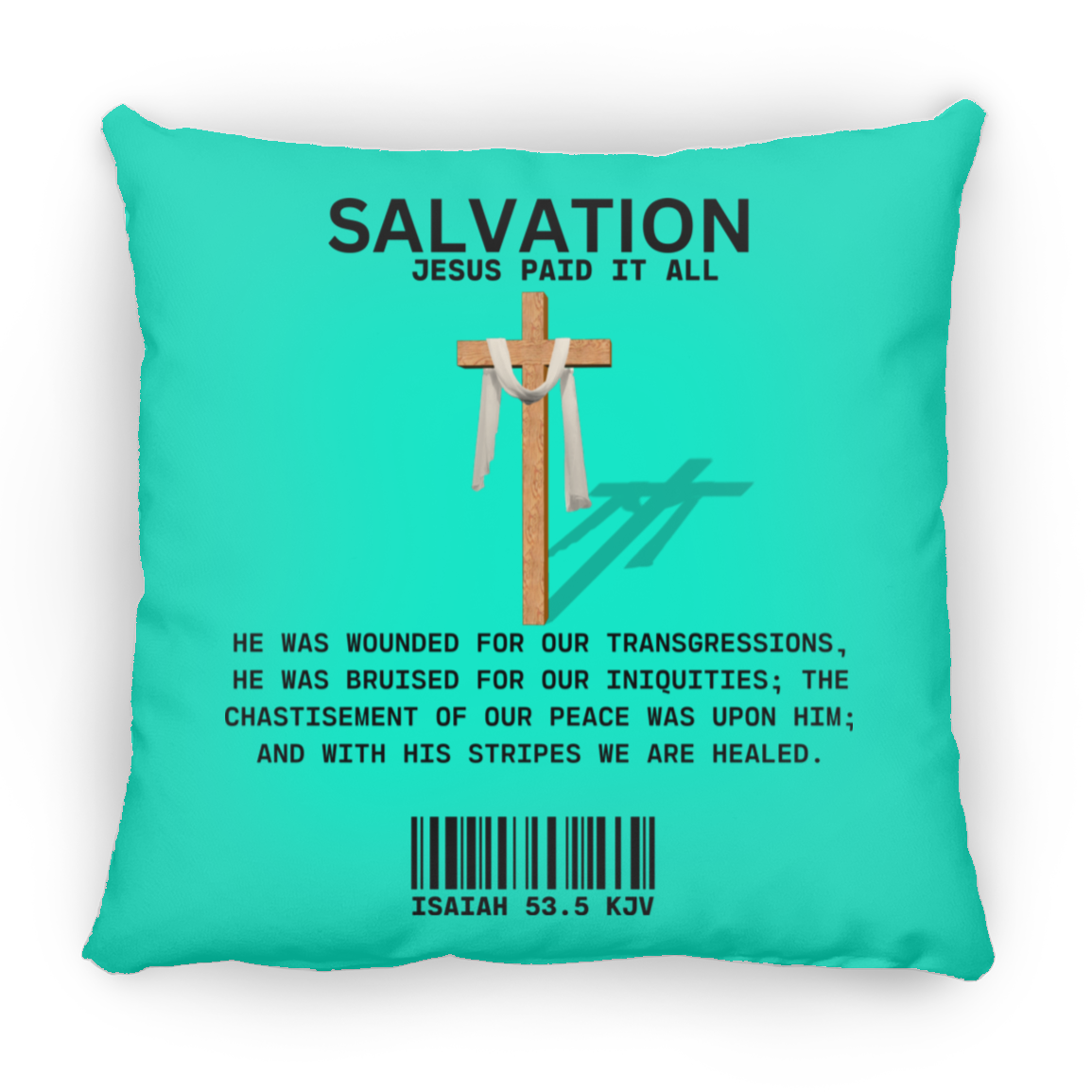 Jesus Paid Pillow