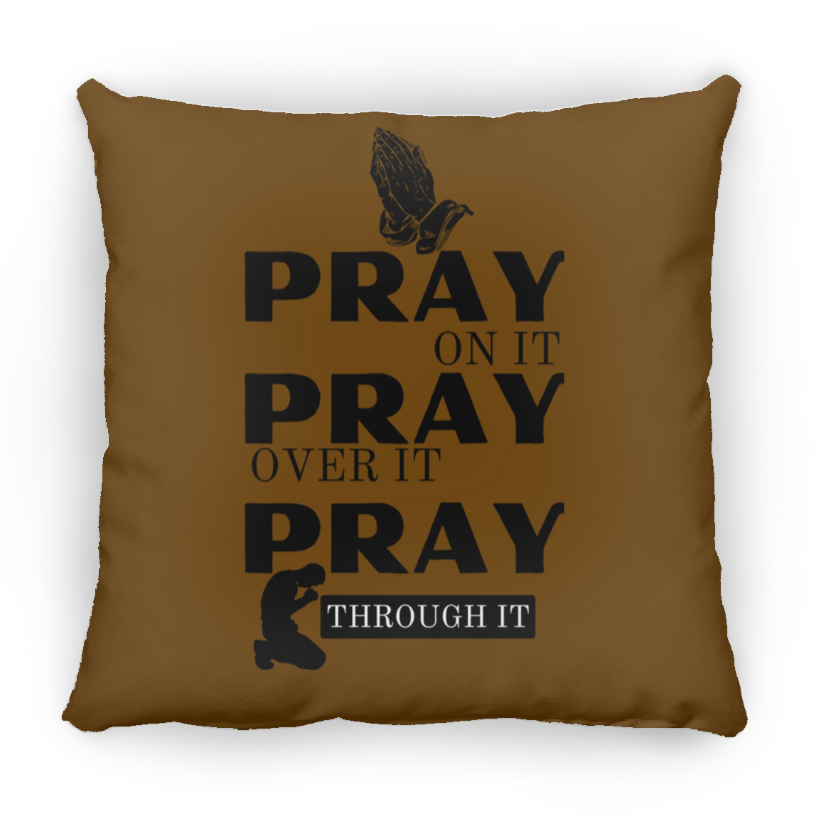Pray Square Pillow