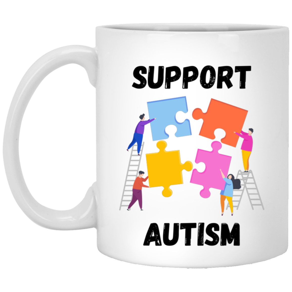 Support Autism Mug