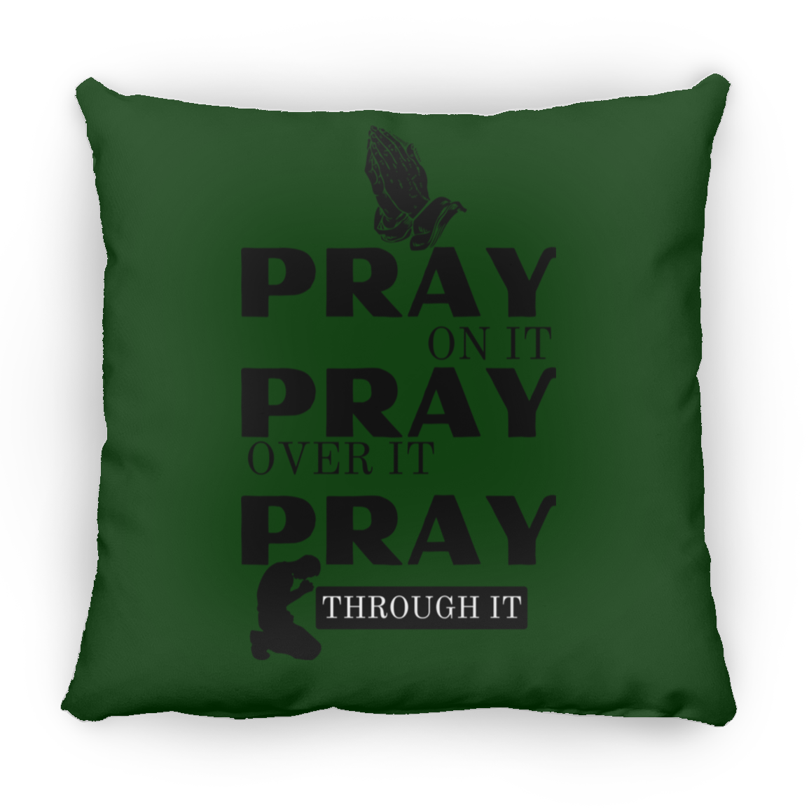 Pray Square Pillow