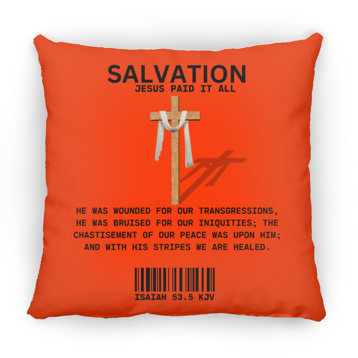 Jesus Paid Pillow