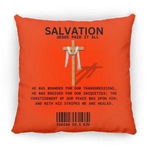 Jesus Paid Pillow