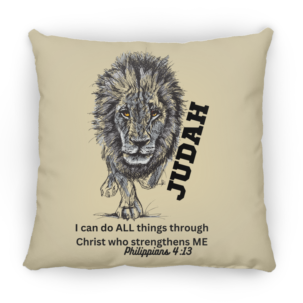 Judah I Can Do Pillow