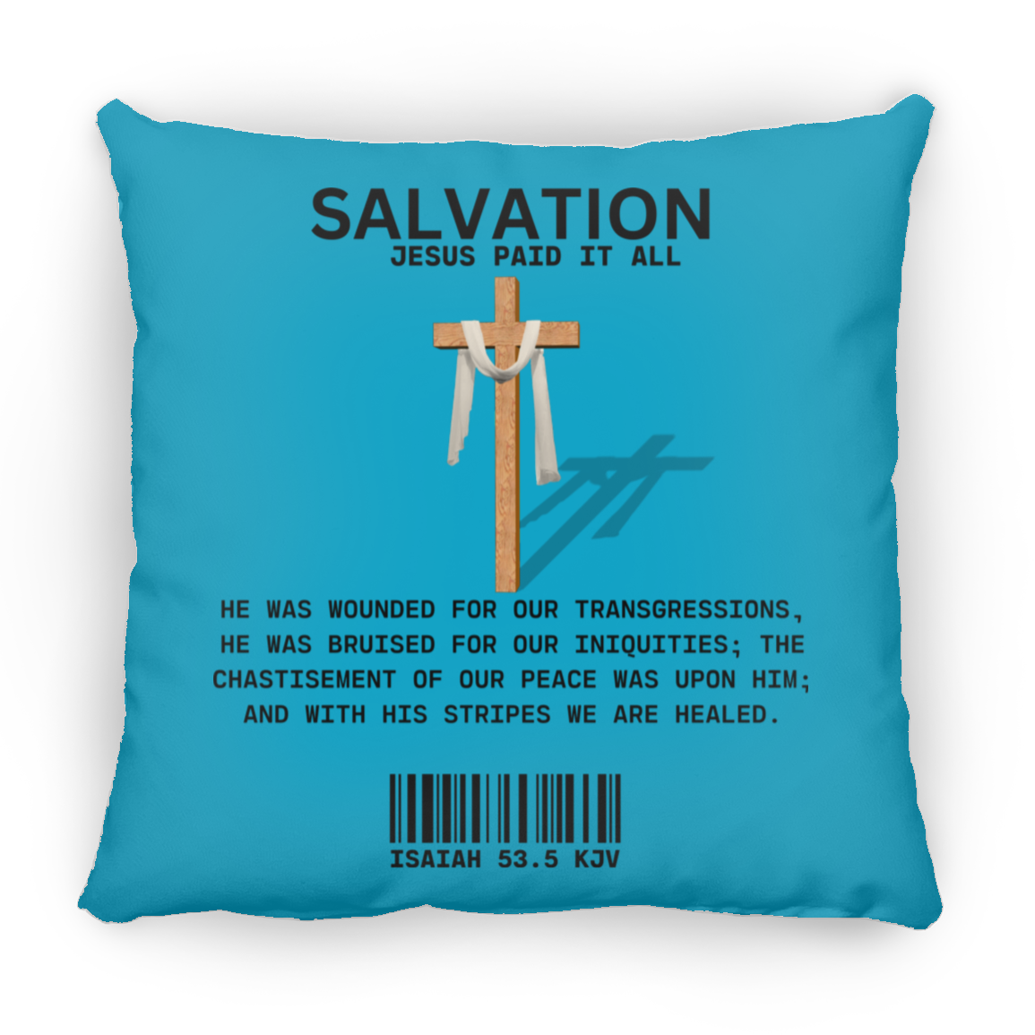 Jesus Paid Pillow