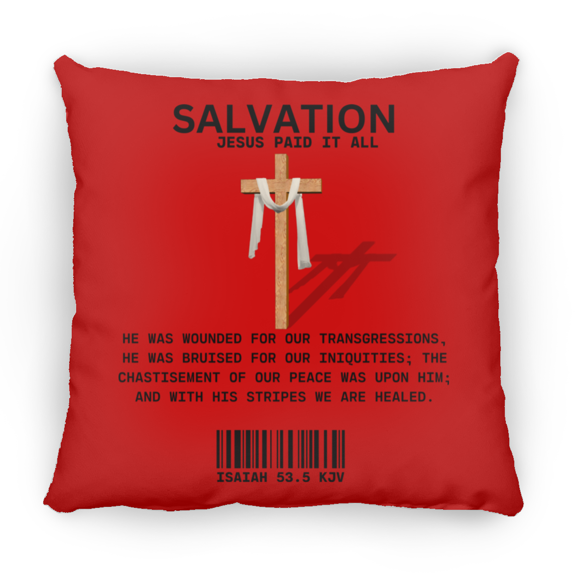 Jesus Paid Pillow