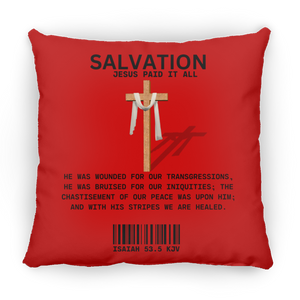 Jesus Paid Pillow