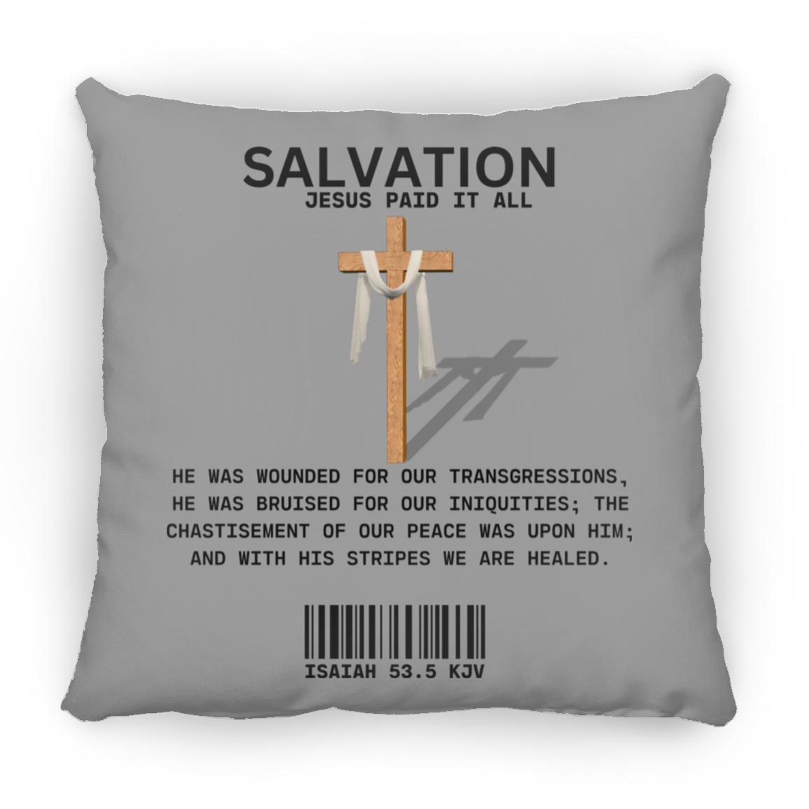 Jesus Paid Pillow