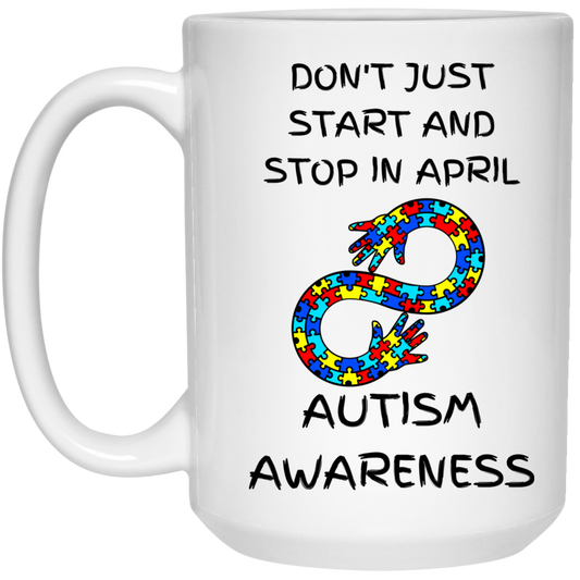 Don't Just Start and Stop Mug