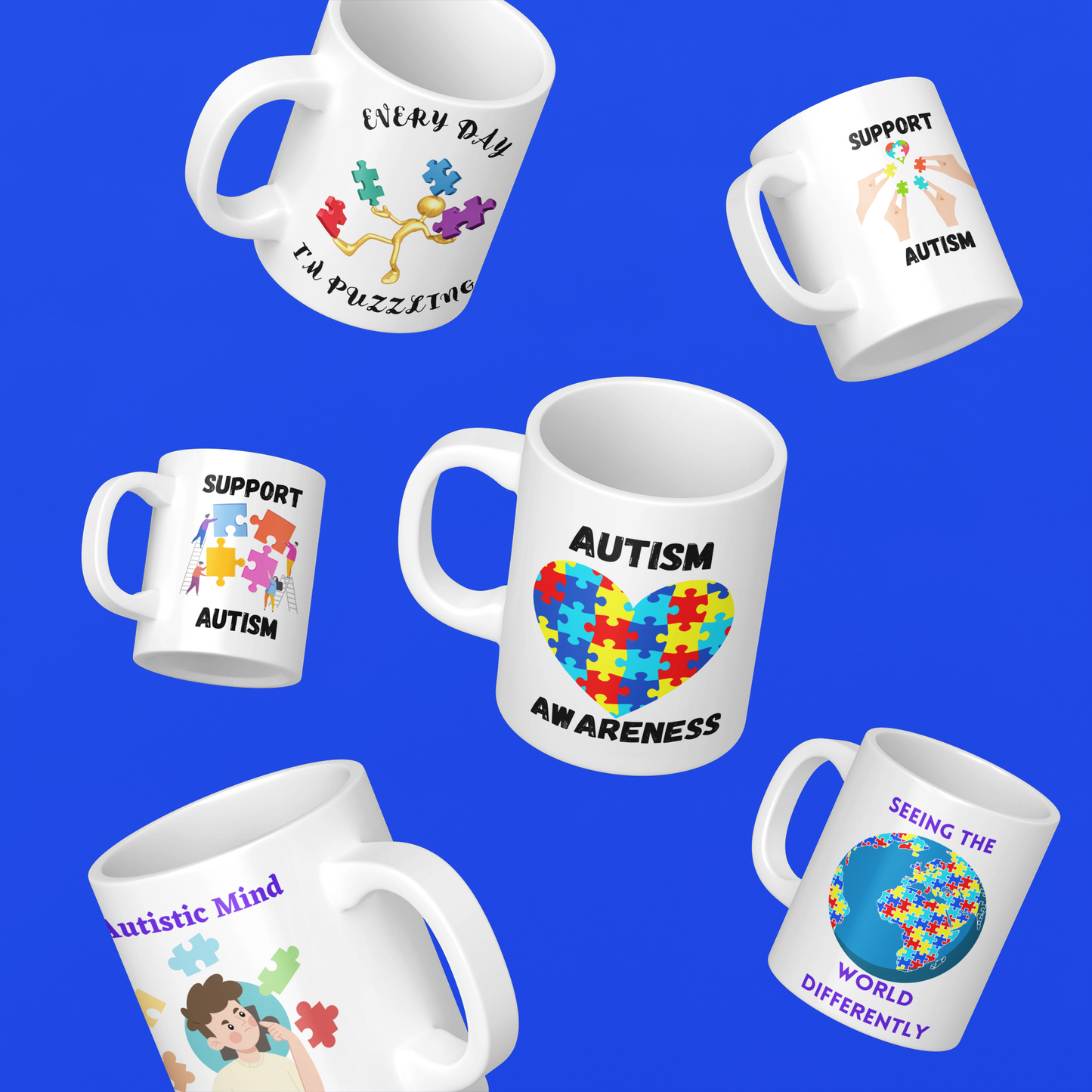 Support Autism Mug