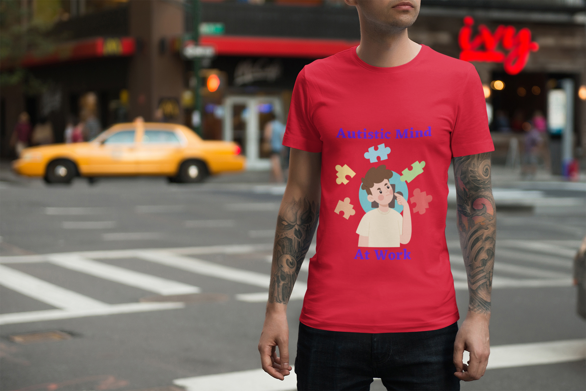 Autistic Mind Short Sleeve Shirt