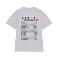 Bible Emergency Numbers - 7X only - Black