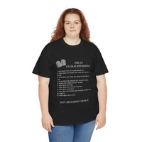 10 Commandments T-Shirt - White